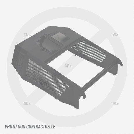 Couvercle de bac pour tondeuse Auchan T1200 X Large (T1200 XL)