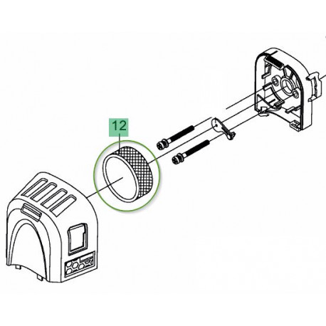 Filtre à air pour débroussailleuse MTD Mastercut 2033 B