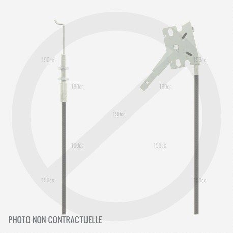 Cable de vitesse pour tondeuse à gazon Sterwins 360° HT Inox