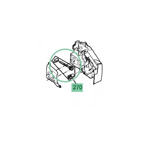 Tendeur de chaine pour tonçonneuse MTD GCS 2500/25 T