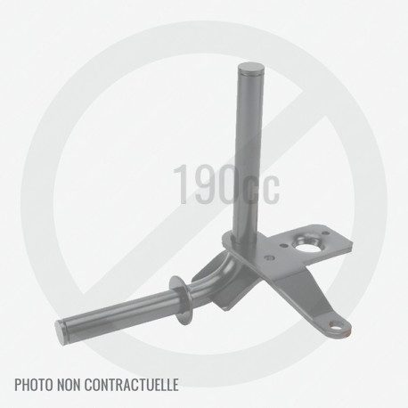 Fusée gauche pour autoportée Stiga SC 10216B et Alpina AT7 102 HCB