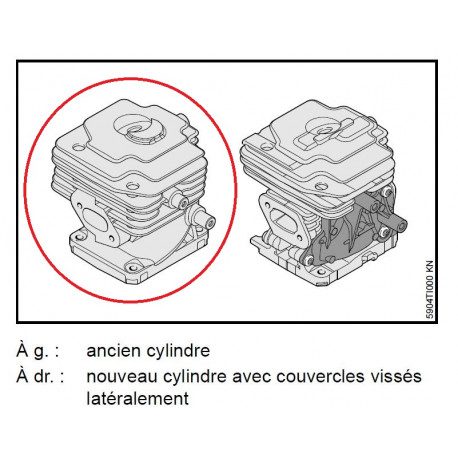 Kit cylindre Stihl FS 460
