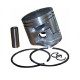 Piston tronçonneuse Stihl MS 181, MS 181 CBE nouveau modèle couvercle latéral