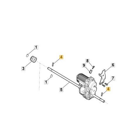 Epingle de pignon de roue GGP 122753003/1