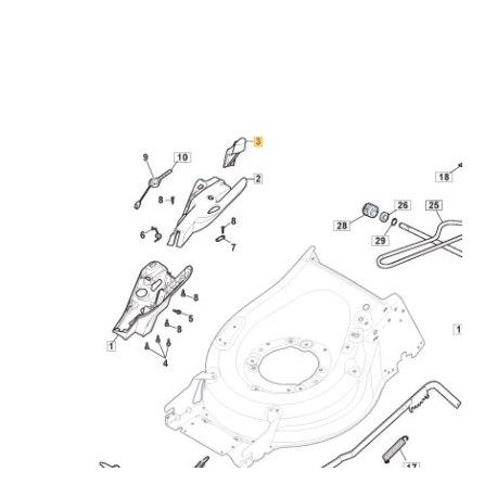 Bouton de reglage GGP 322602026/0