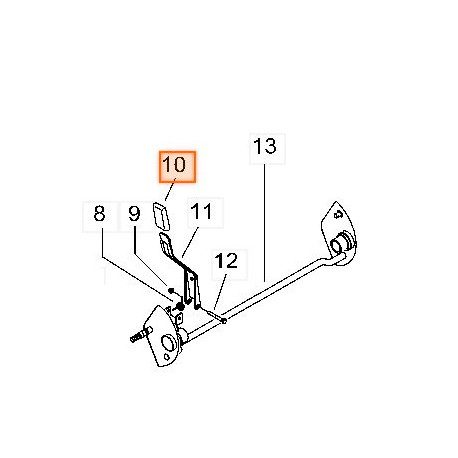 Embout de manette de relevage Mc Culloch