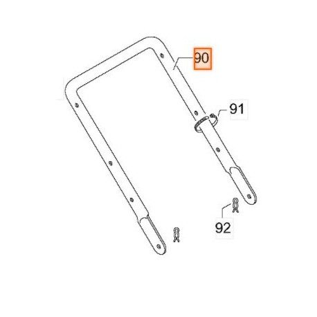 Guidon Mc Culloch M51-120M et M51-125M