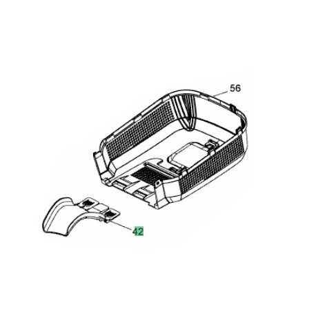 Deflecteur d'ejection pour tondeuse MTD