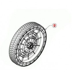 Roue arrière MTD 634-05100