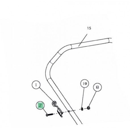 Guide corde MTD 710-04283