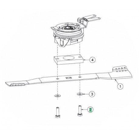 Vis de lame Cub Cadet XM3 ER53