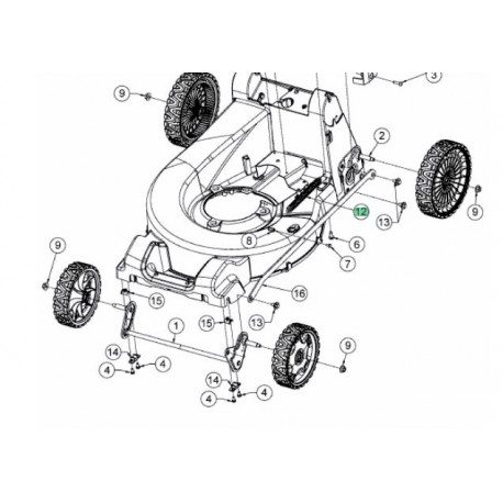 Ressort MTD 732-05577 pour relevage de coupe