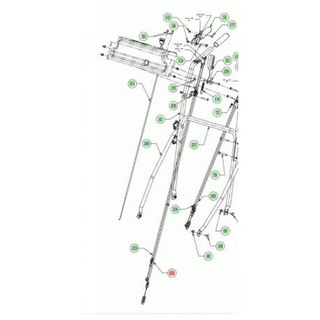 Cable MTD 746-05073 pour embrayage de lame