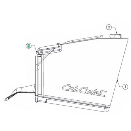 Armature de sac Cub Cadet XM3 ER53