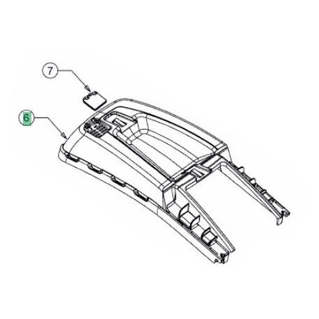 Capot de bac MTD 731-09158A