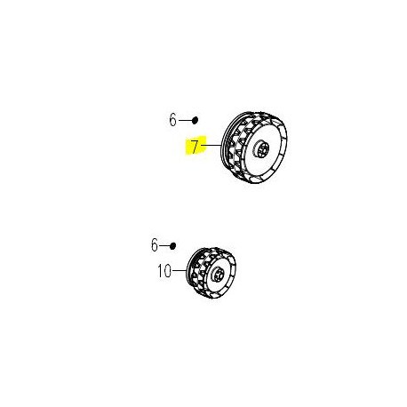 Roue arrière Gardif CL111122112