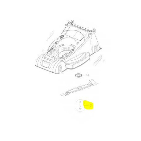Vis de lame pour tondeuse CLMF2031A