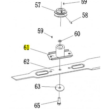 Support de lame Id Tech CL IDT 750DOV 53 AL SP 4IN1