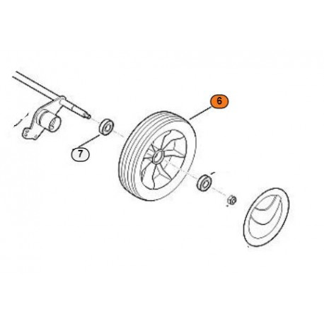 Roue Stihl Viking 6364-700-0400