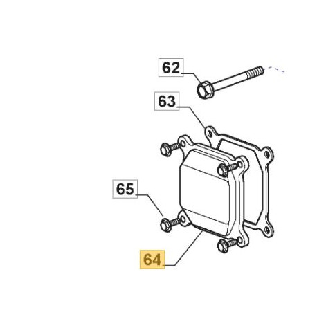 Cache culbuteur OHV GGP 118551534/0