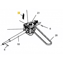 Ressort pour reducteur de tondeuse à gazon Cub cadet CC 48 ESPHW