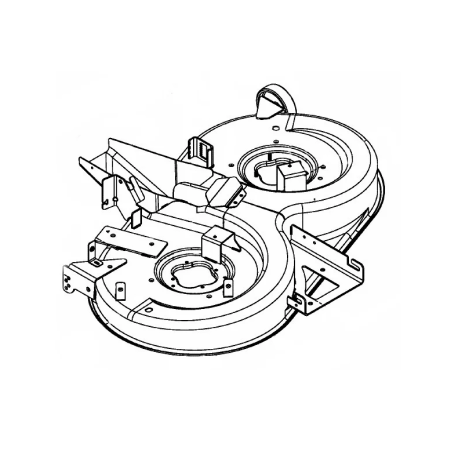 Plateau 105 cm type N pour autoportée MTD