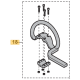 Poignée débroussailleuse ou rotofil thermique GGP TB 23 CX