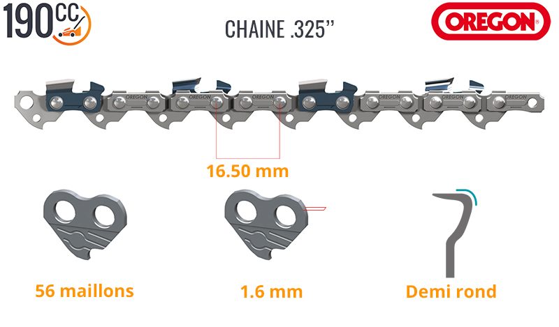 chaine tronçonneuse Stihl 33 cm